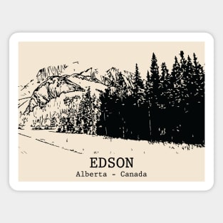 Edson - Alberta Magnet